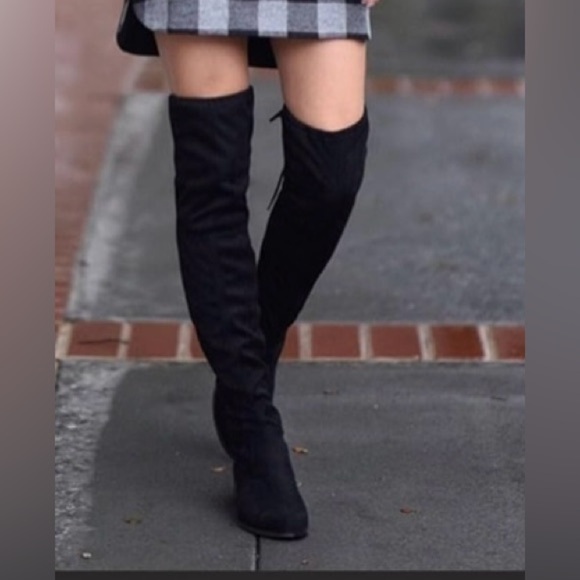 Charles David Boots Gammon Over Knee High Size 6 1/2 M NWOT - Picture 1 of 14